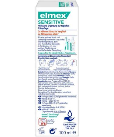 Elmex Sensitive Gumming Gel 100ml - Soothe and Protect Your Gums | Fast International Shipping - Buy Online on GoSupps.com
