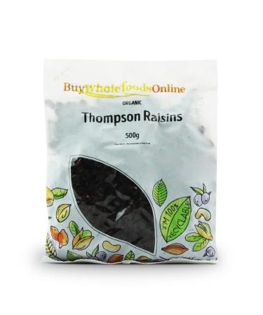 Organic Thompson Raisins 500g (BWFO)