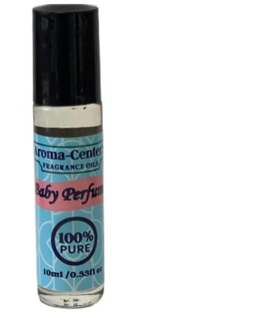 Baby fragrance body oil Alcholo free fresh perfume for men and women (10 ml Roll-on) Baby powder