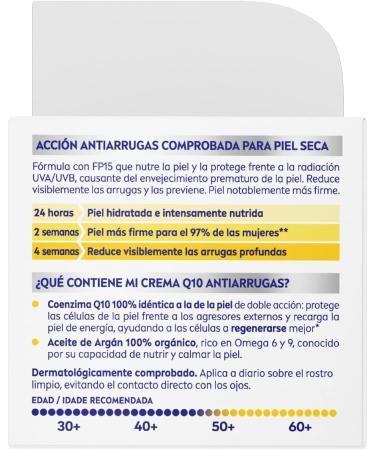 Nivea Q10+ POWER antiwrinkle+extra nourishing SPF15 50 ml - Buy Online on GoSupps.com