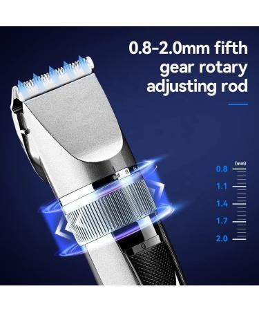 Professional Cordless Hair Clippers - Ceramic Blade Hair Trimmer Kit with LED Display | Rechargeable Grooming Essentials for All Hair Types - Buy Online on GoSupps.com