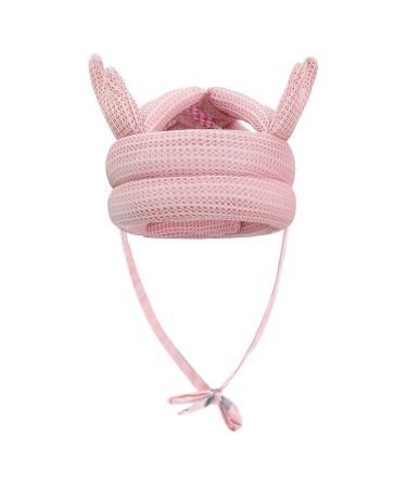 Baby Moose Pink Protective Helmet - Anti-Collision Cap for Infants & Toddlers (6-60 Months) - Adjustable Cotton Head Protection Hat - Buy Online on GoSupps.com