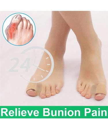 Haosem Toe Spreader - Pain Relief for Bale & Overlapping Toes | 2-Piece Toe Correction & Protection - Buy Online on GoSupps.com