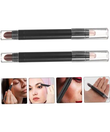 MUSISALY 2pcs Eye Makeup Stick Makeup Eyeshadow Brushes Stick Eye Shadow for Women Makeup Brush Abs Black - Buy Online on GoSupps.com