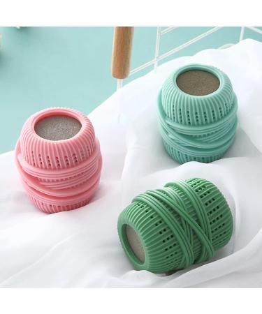 Huhebne 3 Pieces of Laundry Drum Can Liquid Anti-Winding Washing Pink - Buy Online on GoSupps.com