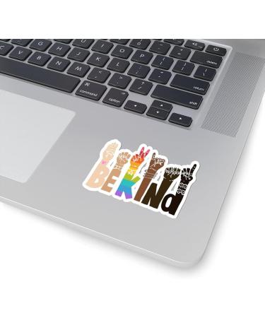 Be Kind Vinyl Sticker | 4 Wide | Auto Car Truck Wall Laptop Decal - Buy Online on GoSupps.com