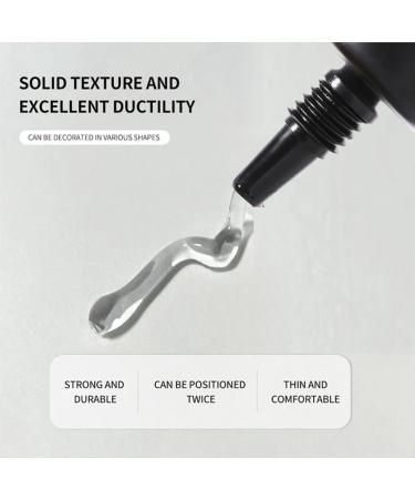 Solid Nail Gel Glue for Press on Nails Gel Nail Glue Extra Strong Strong Nail Glue for False Nails Nail Extension Glue Acrylic Nail Glue Extra Strong Rhinestone Glue for Nails Nail Bond Glue - Buy Online on GoSupps.com