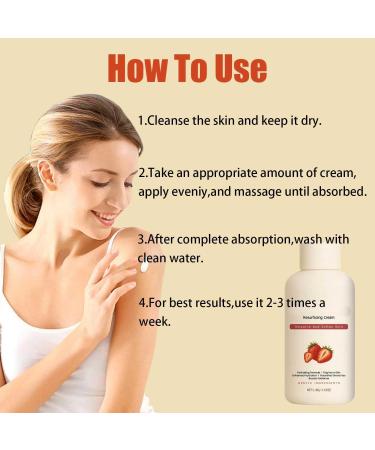 2Pcs strawberry Skin Treatment trawberry Legs Treatment Advanced Triple-Acid Complex Trystrawberry Resurfacing Cream Helps Reduce Chicken Skin Bumps Exfoliating Body Cream With Deep Hydration - Buy Online on GoSupps.com