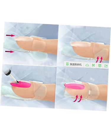 minkissy 10pcs Nail Protector Nail Tools Nail Clip Cap Polish Shield Protector Nail Art Diy Tools Nail Art Tools Manicure Cover Nail Art Tips Manicure Tools - Buy Online on GoSupps.com