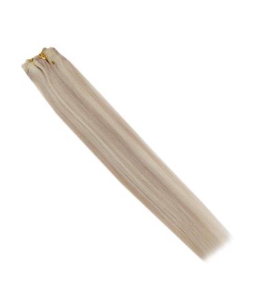 Runature Clip-In Extensions - Ash & Platinum Blonde Real Hair - 25cm Remy Hair Extensions | #18P60 50g 3 Pieces - Buy Online on GoSupps.com