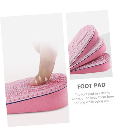 Buy NOLITOY 4 Pairs Invisible Heel Lift Insoles for Women - Breathable Heightening Shoe Pads for Comfort & Style - Buy Online on GoSupps.com