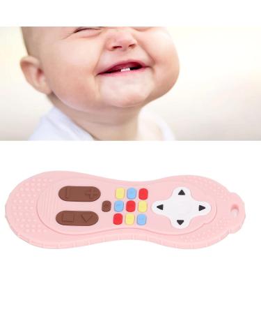 Portable Silicone Teething Toy - Bright Color Gum Relief Sensory Teether for Babies - Buy Online on GoSupps.com
