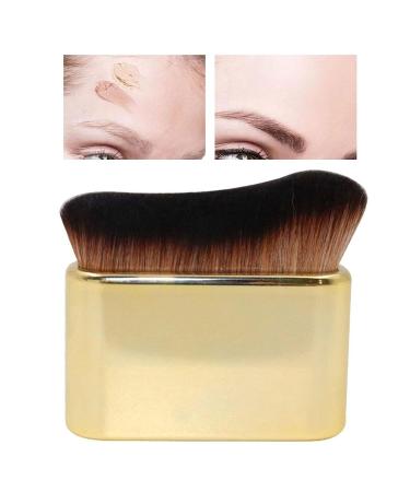 Angled Eyebrow Brush Kit - Soft Fabric Head Brushes - Gift for Friends and Family - Yellow - Buy Online on GoSupps.com