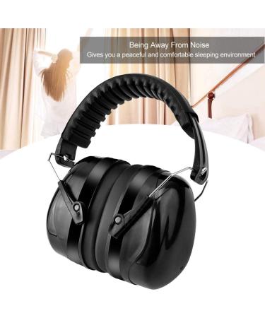 Soundproof Ear Protection Officer - SNR 35 for 110 dB Environments | Compact Black Design - Buy Online on GoSupps.com
