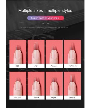 Bling Press on Nails Luxury Reusable Finish Fake Nails Handmade Nail Art with Design by Licensed Manicurist (XL A) (A XL) A X-Large - Buy Online on GoSupps.com