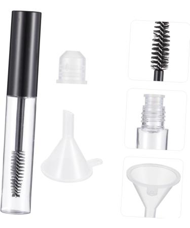Didiseaon 3 Sets Mascara Tube Funnel Empty Eyeliner Tube Cosmetic Containers Accessories Straight Hair Plastic - Buy Online on GoSupps.com