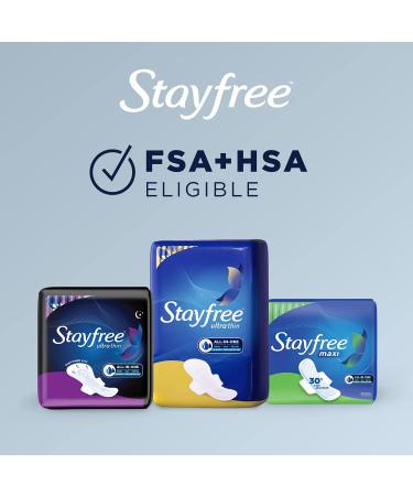 Stayfree Maxi Pads Super Long with Wings 16ct - Pack of 1 - Buy Online on GoSupps.com