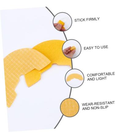 FRCOLOR Non-Slip Sole Mat - Women's Anti-Slip High Heel Pads | Protect Your Pumps with Yellow Shoe Stickers | Athletic Running Supplies - Buy Online on GoSupps.com