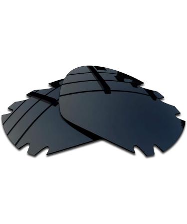 SEEABLE Polarized Mirror Replacement Lenses for Oakley Jawbone Vented Sunglasses - Dark Black with Silver, Blue, and Fire Orange Mirrors - Buy Online on GoSupps.com