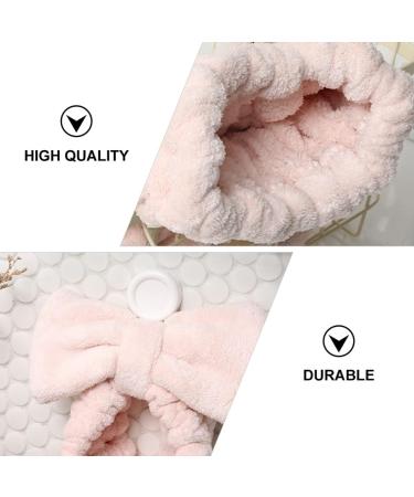 Healeved 2 Sets Dry Hair Towel Set Body Towel Body Wash Wipes Bathroom Supplies Body Sponge Pink Twisted Yarn 1 g (Pack of 1) Pinkx2pcs - Buy Online on GoSupps.com