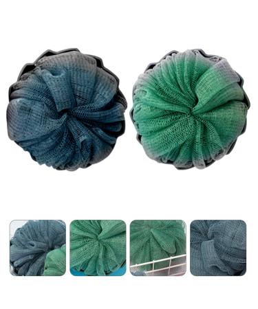 2pcs Pumpkin Bath Balls | Exfoliating Sponge & Scrubber | Mens Loofah for Shower | Bathroom Supplies - Buy Online on GoSupps.com