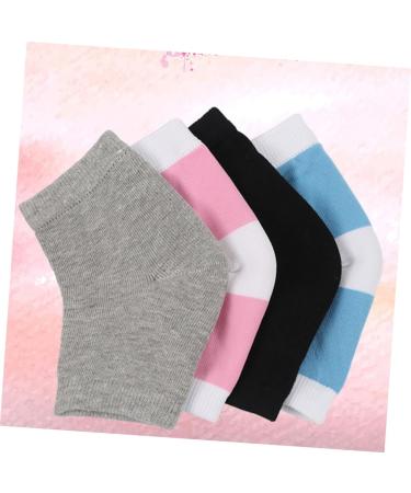 FRCOLOR Silicone Gel Heel Socks Heel Protector Socks Nylon Socks Dry Feet Socks Rough Calluses Socks Moisturizing Toe Socks Foot Socks Dry Feet Silicone Socks Pedicure Ripstop Socks - Buy Online on GoSupps.com