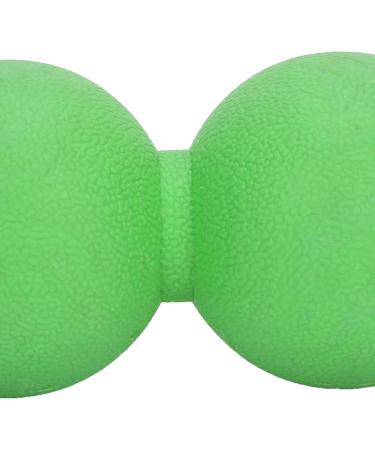 Verdant Touch Peanut Massage Ball 3 Pack - Ideal for Yoga Training & Muscle Relaxation - Green - Buy Online on GoSupps.com