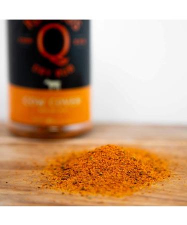 Kosmos Q Cow Cover BBQ Rub - Savory Blend for Brisket, Steak, Ribs & Burgers - Best Barbecue Seasoning Dry Rub - 10.5 oz Bottle - Buy Online on GoSupps.com