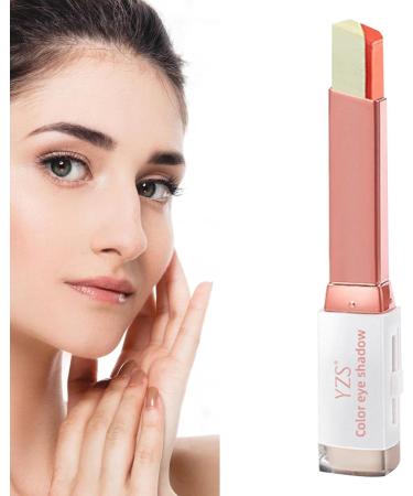 Eyeshadow Pencil TwoTone Gradient Shimmer Stick Cream Long Lasting Gradient Eyeshadow Makeup Pencil Eye Makeup Supplies Homraa - Buy Online on GoSupps.com