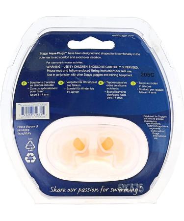 Aqua Plugz Junior Earplugs - Best Ear Protection for Kids | Water & Noise Resistant | Ideal for Swimming & Sleeping - Buy Online on GoSupps.com