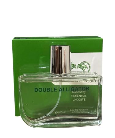 TWISHA Double Alligator Cologne for Men 3.3oz/100ml (Inspired by Lacooste Blanc) Eau de Toilette Natural Spray - Buy Online on GoSupps.com