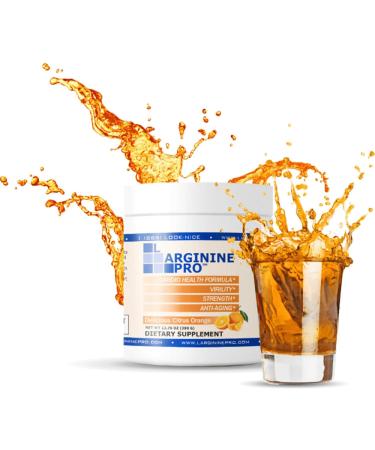 L-ARGININE PRO 2-Pack Orange Jar and 30 Single Serve Packs Great Tasting! | Blood Flow | Pre-Workout Drink | with Vitamins C B6 B12 K & More - Buy Online on GoSupps.com