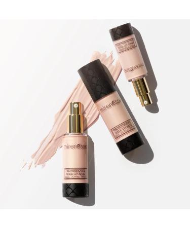 Mirenesse Skin Clone Makeup Base SPF 15 - Redness Correcting Primer Brightening Hydrating Collagen Booster Vegan Oil-Free Waterproof - 2 Glow 1.2oz - Buy Online on GoSupps.com