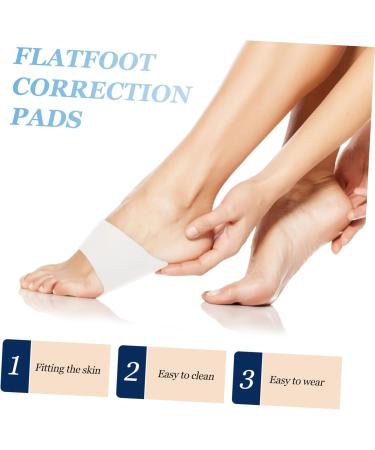 NOLITOY Foot Correction Pad Arch Support Silicone Insole for Flatfoot Orthopedic Cushion & Foot Care - Buy Online on GoSupps.com