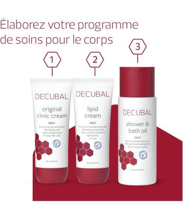 Decubal Original Clinical Cream | Intensive moisturizer for dry very dry and sensitive skin | Hydration up to 72 hours | 250 g - Buy Online on GoSupps.com
