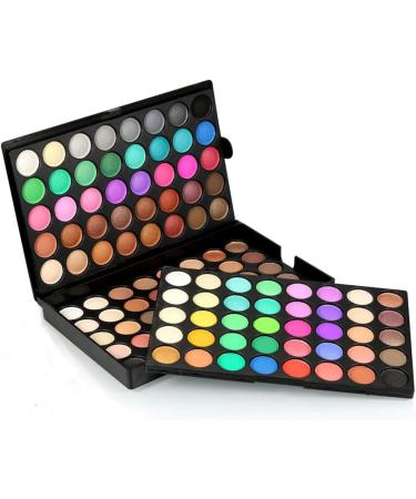 Eyeshadow Palettes Long Lasting Waterproof 120 Colors Highly Pigmented Concealer Palette Eye Shadows - Buy Online on GoSupps.com