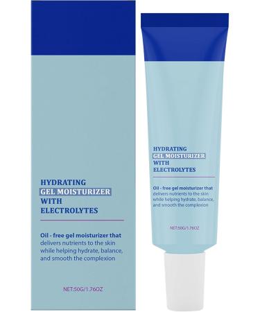 Moisturizing Face Gel Moisturizing Care Quick Penetrating Light Texture with Electrolytes for Dry and Combination Skin - Buy Online on GoSupps.com