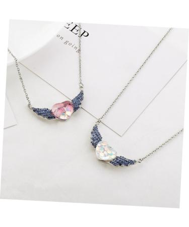 CALLARON A Necklace Necklaces Women Necklace Women Rhinestone Chain Pendant Miss Jewelry Korean Fashion - Buy Online on GoSupps.com
