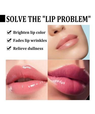 Collagen Lip Booster Plumping Serum Repair Lip Line Anti-Wrinkle Plump Enhancer Essence Hyaluronic Moisturizing Treatment Brighten Reduce Pigmentation Fade Lines - Buy Online on GoSupps.com
