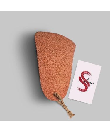 SPHENNE Natural Terracotta Pumice Foot Scrubber - 100% Exfoliator - Buy Online on GoSupps.com