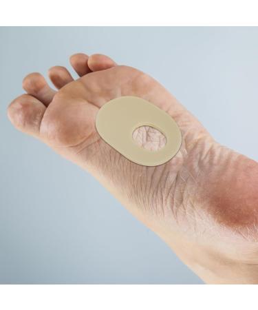 Beavorty Callus Pads Corn Cushions: 5 Sheets Self-Stick Adhesive Soft Foam Callus Cushion Waterproof Toe Pads Foot Protectors for Women Men Foot Heel Pain - Buy Online on GoSupps.com