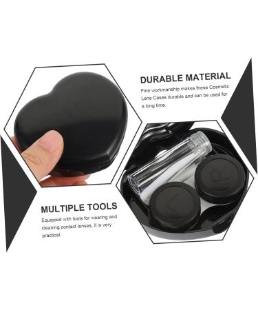 Buy Healvian Halloween Contact Lens Case - Travel Set Lentes de White Storage Sweet Eye Container (7.2x5.8x2cm) - International Shipping Available! - Buy Online on GoSupps.com