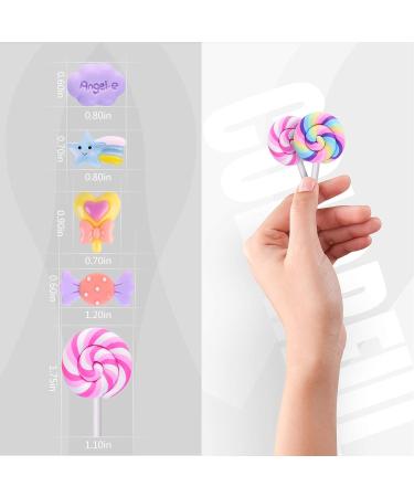 Kawaii Candy Sweets Slime Charms Bobby Pins - Resin Embellishments for DIY Crafts - Buy Online on GoSupps.com