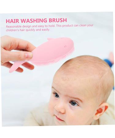 Beavorty Silicone Baby Bath Brush Set - Newborn Scrubber & Scalp Massager - Hair Washing & Body Massage Tools - 4pcs - Buy Online on GoSupps.com