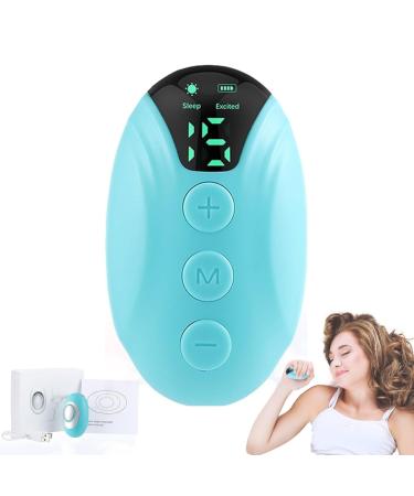 Neurocontrol Dispositivo para Ansiedad Sleep Aid Device Hand Held Nighttime Sleep Aid Device Improved Mood and Focus Attention Small Easy to Carry(Color:Green)