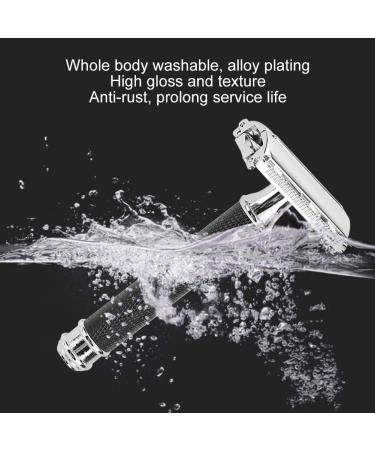 Men's Washable Manual Razor & Portable Beard Trimmer - Face & Body Shaver | International Shipping - Buy Online on GoSupps.com