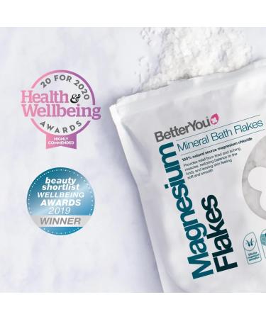 Better You Magnesium Flakes Foot and Body Soak 1Kg x 6 - Buy Online on GoSupps.com
