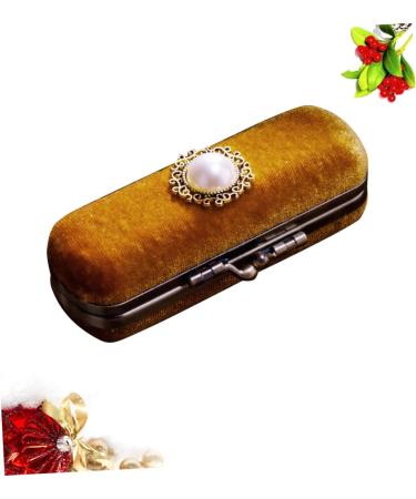  HONMEET Lipstick Box Lipstick Organizer Lip Sleeves Lip Gloss Pocket Cosmetic Mirror Travel Lip Holder Antique Chandelier - Buy Online on GoSupps.com