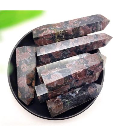 Natural Crystal Rough 1 Pack Natural Quartz Star Leaf Stone and Garnet Minaret Crystal Feng Shui Natural Stones Beautiful Crystal AGBLKLCME (Size : 60-70mm) - Buy Online on GoSupps.com