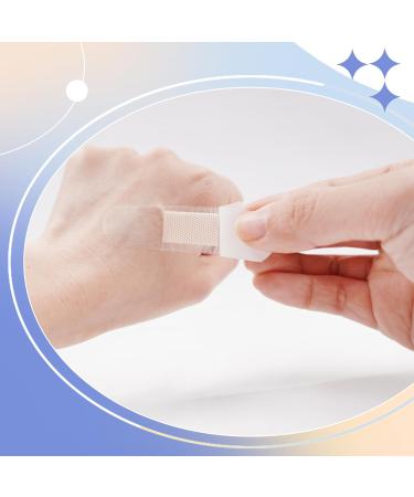 Adhesive Bandages 100PCS - Flexible Breathable & Waterproof Fingertip Bandages for First Aid | Bulk Fabric Wound Skin Wrap - Buy Online on GoSupps.com
